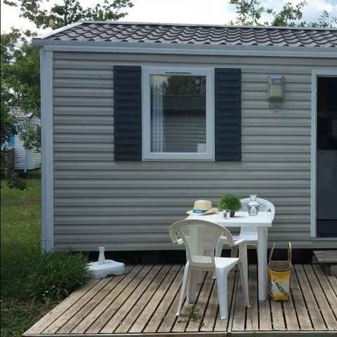 Mobilheim 2 Personen - Cottage 2 FEUILLES 1 Zimmer