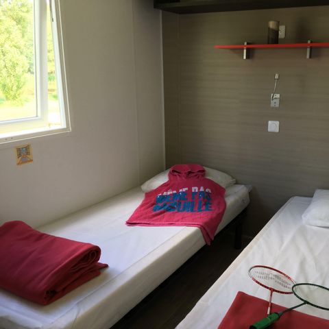 Mobilheim 6 Personen - Comfort 4 Zimmer 6 Personen + TV