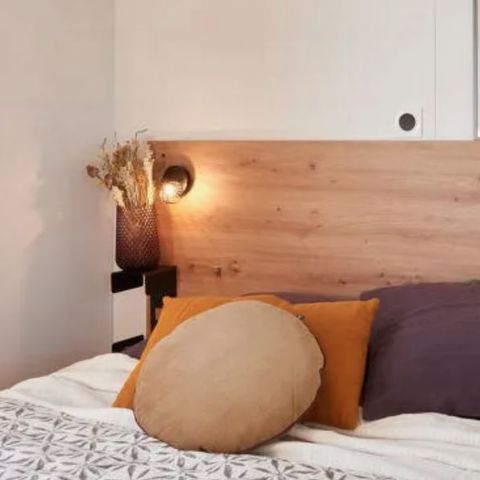 Mobilheim 6 Personen - Cottage PREMIUM+++ 3 Zimmer - BLICK AUF DEN SEE 6 Pers.