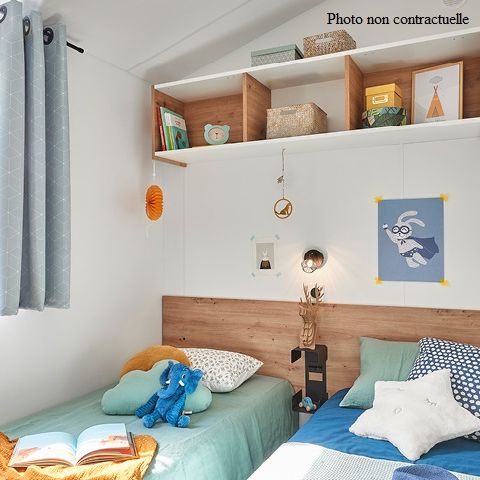 Mobilheim 6 Personen - Cottage PREMIUM 3 Zimmer 6 Pers.