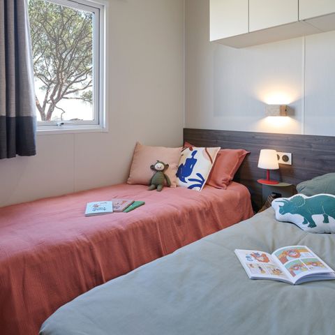 Mobilheim 8 Personen - Cottage Nature Family PREMIUM++ 3+1 Zimmer mit SPA