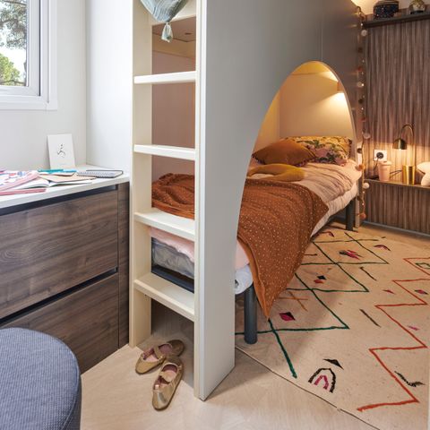 Mobilheim 8 Personen - Cottage Nature Family PREMIUM++ 3+1 Zimmer mit SPA