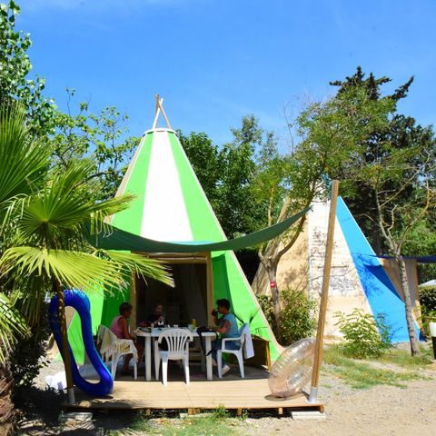 Zelt 4 Personen - TIPI 4 (2 Erwachsene + 2 Kinder)