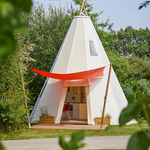 Zelt 4 Personen - TIPI 4 (2 Erwachsene + 2 Kinder)