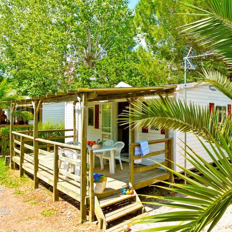 Mobilheim 6 Personen - 2 Zimmer 4/6 pers 27M² Klimaanlage + Tv