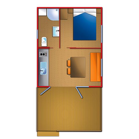 Mobilheim 2 personen - VENUS