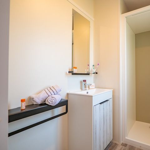 Mobilheim 4 Personen - Großes Cottage Confort - Integrierte überdachte Terrasse