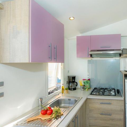 Mobilheim 4 Personen - Classic XL | 2 Zi. | 4 Pers. | Erhöhte Terrasse