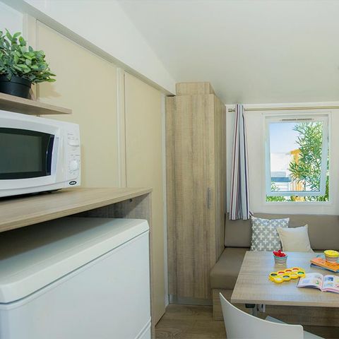 Mobilheim 4 Personen - Classic XL | 2 Zi. | 4 Pers. | Erhöhte Terrasse
