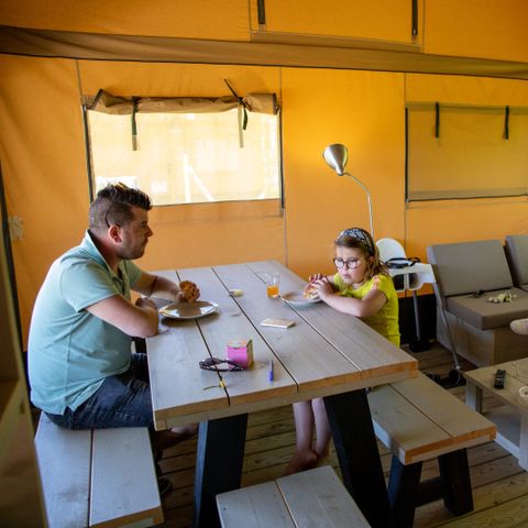 Safarizelt 7 Personen - Luxus Safarizelt 7 Personen