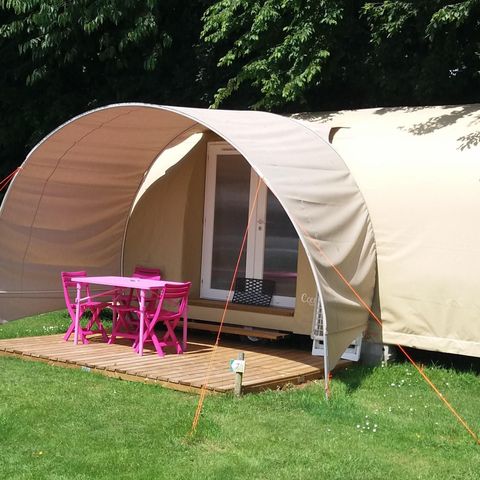 Bungalowzelt 4 Personen - COCO SWEET, (ohne Sanitäranlagen)