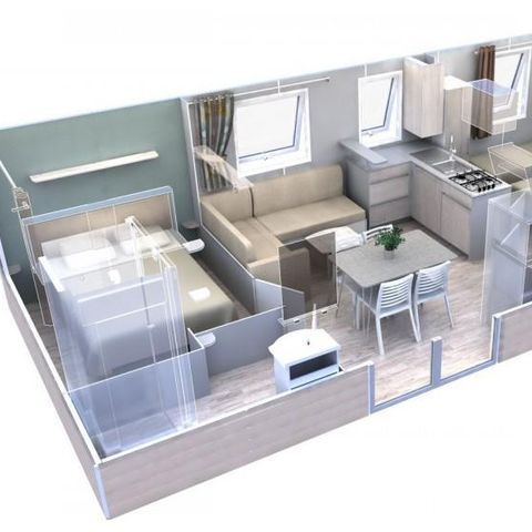 Mobilheim 6 Personen - Eva 33