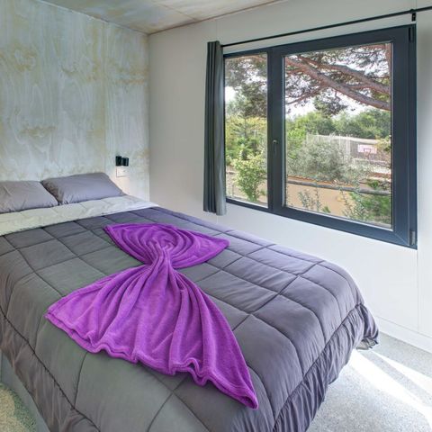 Mobilheim 5 Personen - Bungalow Cubik - 2 Schlafzimmer