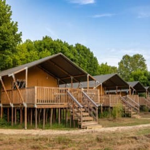 SafariZelt 7 Personen - Safari-Zelt Schöne Aussicht