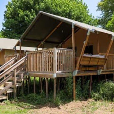 SafariZelt 7 Personen - Safari-Zelt Schöne Aussicht