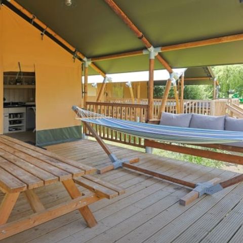 SafariZelt 7 Personen - Safari-Zelt Schöne Aussicht
