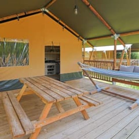 SafariZelt 7 Personen - Safari-Zelt Schöne Aussicht