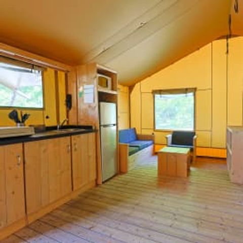 SafariZelt 5 Personen - Safari-Zelt Drosseln