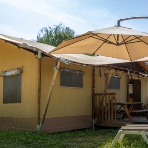 Safarizelt 5 Personen - Safari-Zelt Drosseln