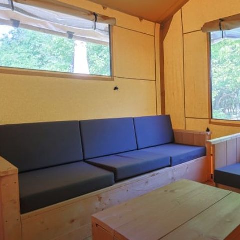 Safarizelt 5 Personen - Safari-Zelt Drosseln