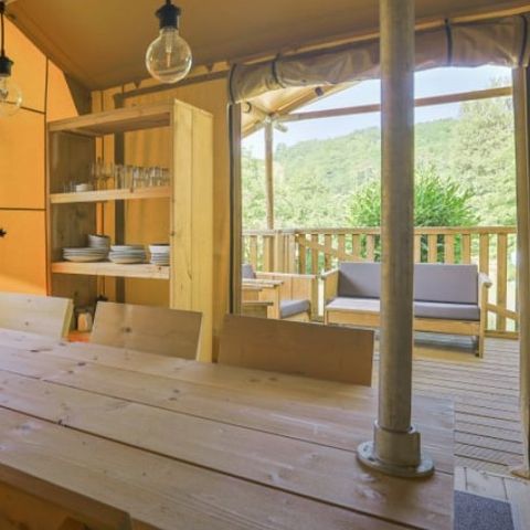 Safarizelt 5 Personen - Safari-Zelt Drosseln