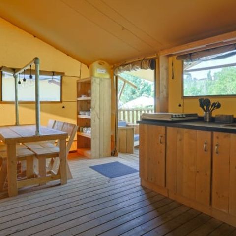 SafariZelt 5 Personen - Safari-Zelt Drosseln