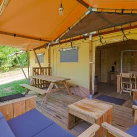 SafariZelt 5 Personen - Safari-Zelt Drosseln