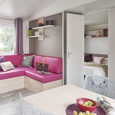 Mobilheim 6 Personen - PRESTA+ 2 Zimmer 30m² TV + Klimaanlage