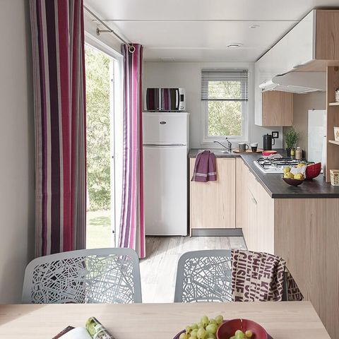 Mobilheim 6 Personen - PRESTA+ 2 Zimmer 30m² TV + Klimaanlage