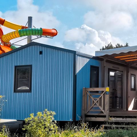 Mobilheim 12 Personen - PRESTA+ Tribu 6 Schlafzimmer 2sdb 60m² TV + Klimaanlage