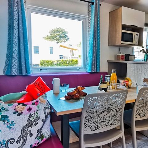 Mobilheim 9 personen - Mobilheim PRESTA+ 4 Zimmer 40m² TV + Klimaanlage