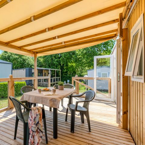 Mobilheim 5 Personen - Mobilehome PRESTA+Kids 2 Zimmer 29m² TV + Klimaanlage