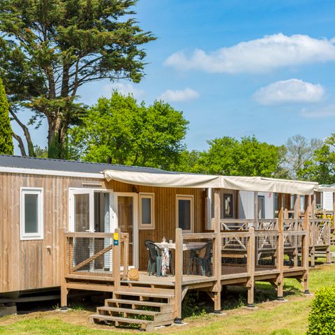 Mobilheim 5 Personen - Mobilehome PRESTA+Kids 2 Zimmer 29m² TV + Klimaanlage