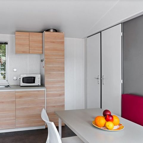 Mobilheim 6 Personen - Classic | 3 Schlafz. | 6 Pers. | Einfache Terrasse