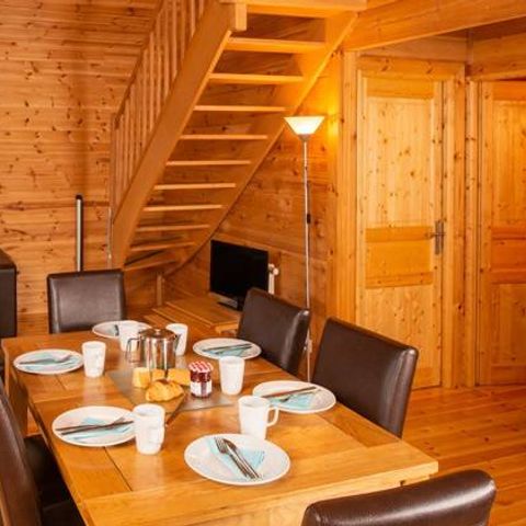Chalet 7 Personen - Lodge | Lodge Villa | 3 Zi. | 5/7 Pers. | Erhöhte Terrasse | TV