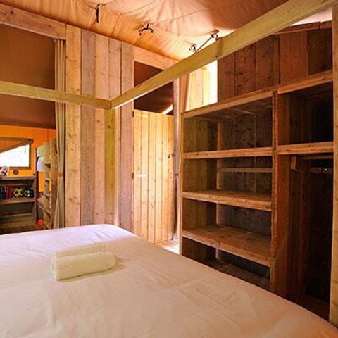 Safarizelt 6 Personen - Safari Lodge Zelt | 2 Schlafz. | 6 Pers. | 1 Bad