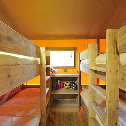 Safarizelt 6 Personen - Safari Lodge Zelt | 2 Schlafz. | 6 Pers. | 1 Bad