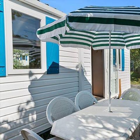 Mobilheim 6 personen - Mobilheim | Comfort | 2 Zi. | 4/6 Pers. | Nicht überdachte Hochterrasse