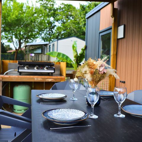 Mobilheim 8 Personen - Mobilheim LUXUS LOKIZ mit Spa 8 Personen