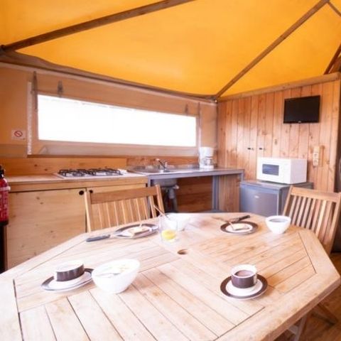Safarizelt 4 Personen - Lodge IGUELDO 4 Personen