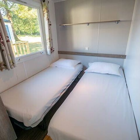 Mobilheim 6 Personen - Mobilheim | Comfort | 2 Zi. | 4/6 Pers. | Erhöhte Terrasse