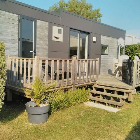 Mobilheim 4 Personen - MOBILHEIM TAOS 35M² mit Terrasse