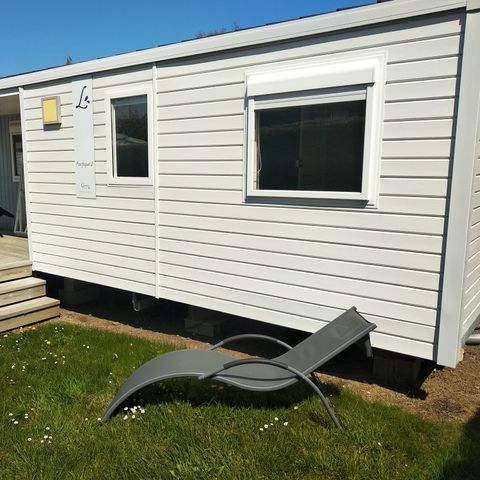 Mobilheim 5 Personen - 2 zimmer 4 pers Halboffene Terrasse