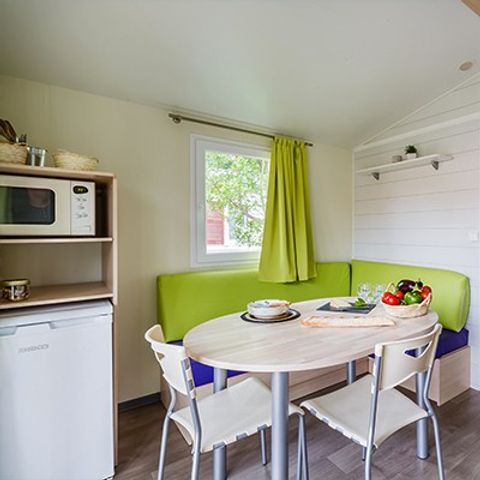 Mobilheim 4 personen - Classic | 2 Schlafz. | 4 Pers. | Einfache Terrasse