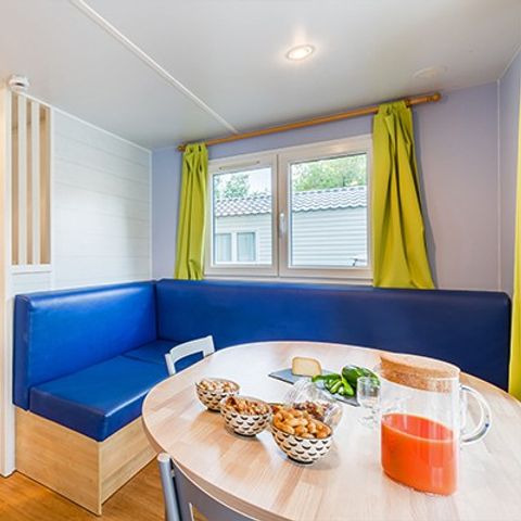 Mobilheim 4 personen - Classic | 2 Schlafz. | 4 Pers. | Einfache Terrasse