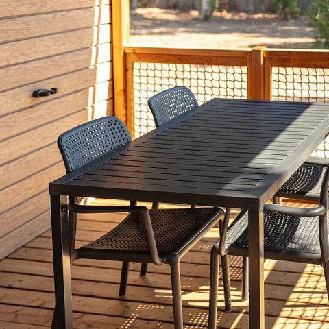 Mobilheim 6 personen - Premium | 3 Zi. | 6 Pers. | Erhöhte Terrasse | Klima.