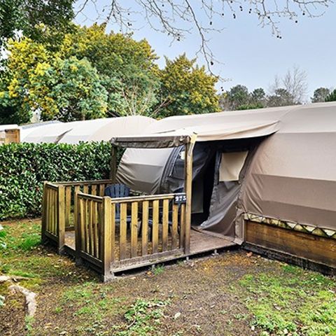 Bungalowzelt 8 personen - Zelt Explorer | 4 Schlafz. | 6/8 Pers. | Ohne Bad