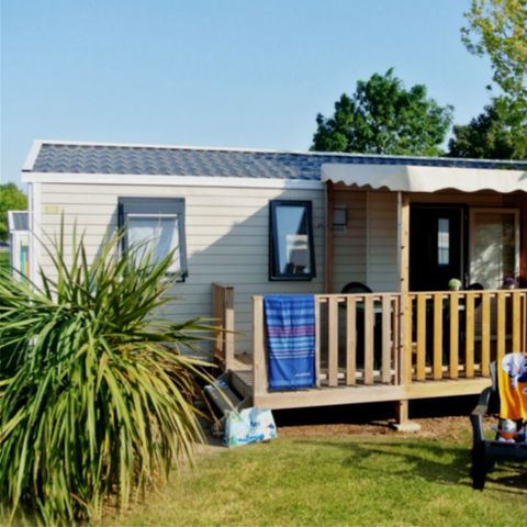 Mobilheim 6 Personen - Cottage 6 Personen 3 Zimmer (TV, Klimaanlage, Geschirrspüler)
