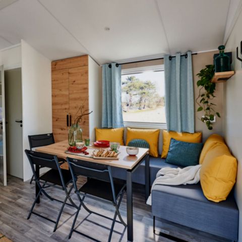 Mobilheim 6 Personen - Cottage 6 Personen 3 Zimmer (TV, Klimaanlage, Geschirrspüler)