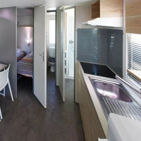 Mobilheim 4 Personen - Mobil Home 4 Plätze 2 Zimmer (Klimaanlage,tv)